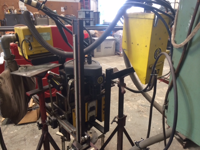 Nozzle Welders, Cypress #CW-7 (CW-1700), with full flux recovery & spider chuck, 2008 - Image 2