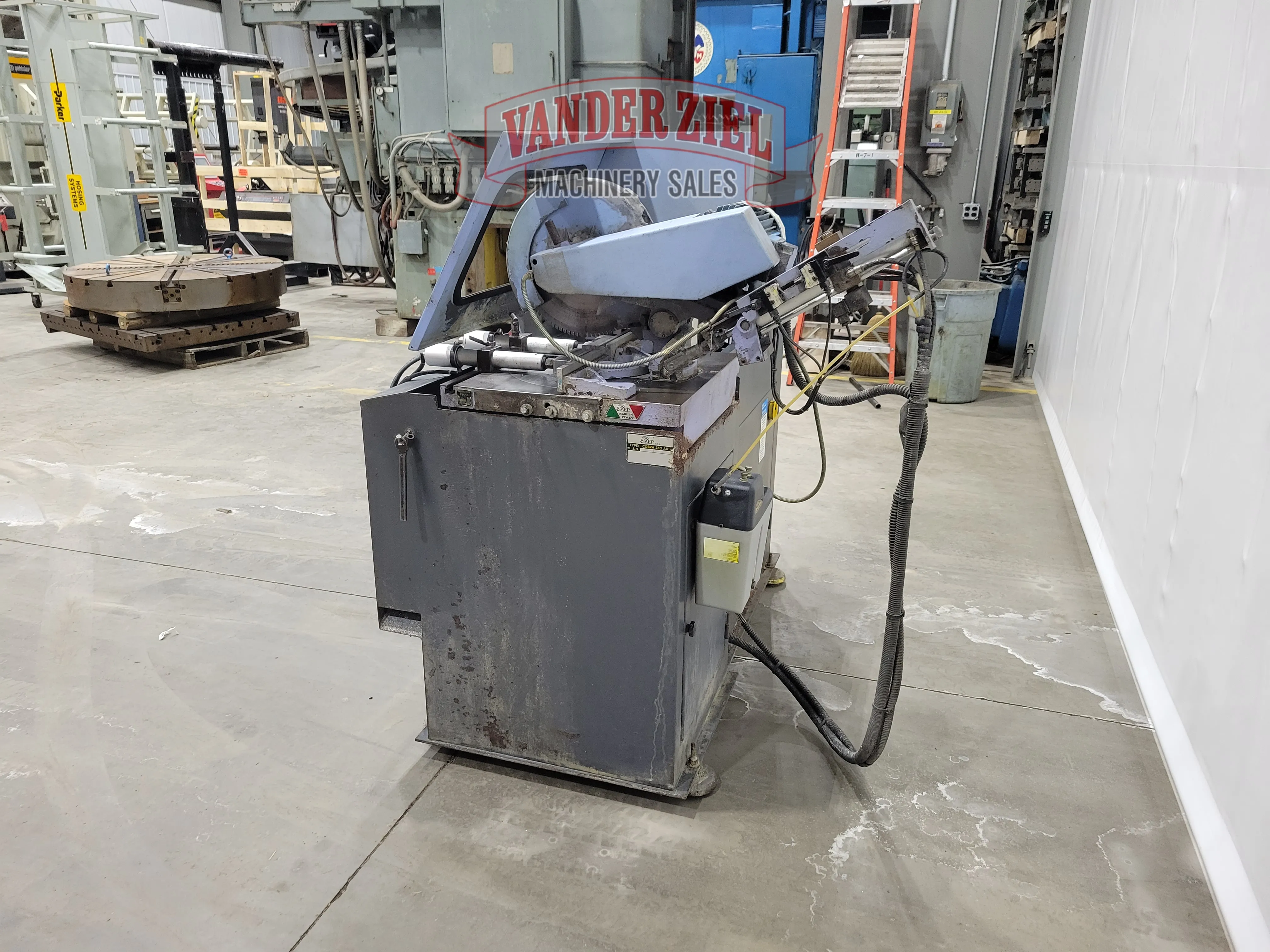 14" MEP / Wilton #Cobra -50AX, cold saw, 350x32x2.5mm blade, 7-7/16" vise opening, #15029 - Image 3