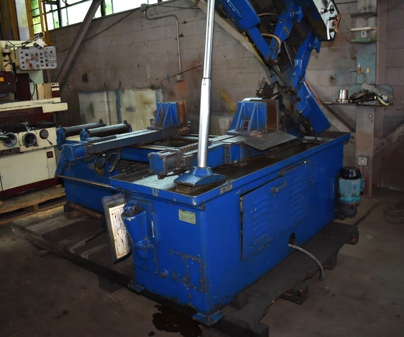 12" x 16" DoAll #C-80, 1" x 144" blade, 6' auto hydraulic stock-feed table, 85-450 FPM, 5 HP - Image 3