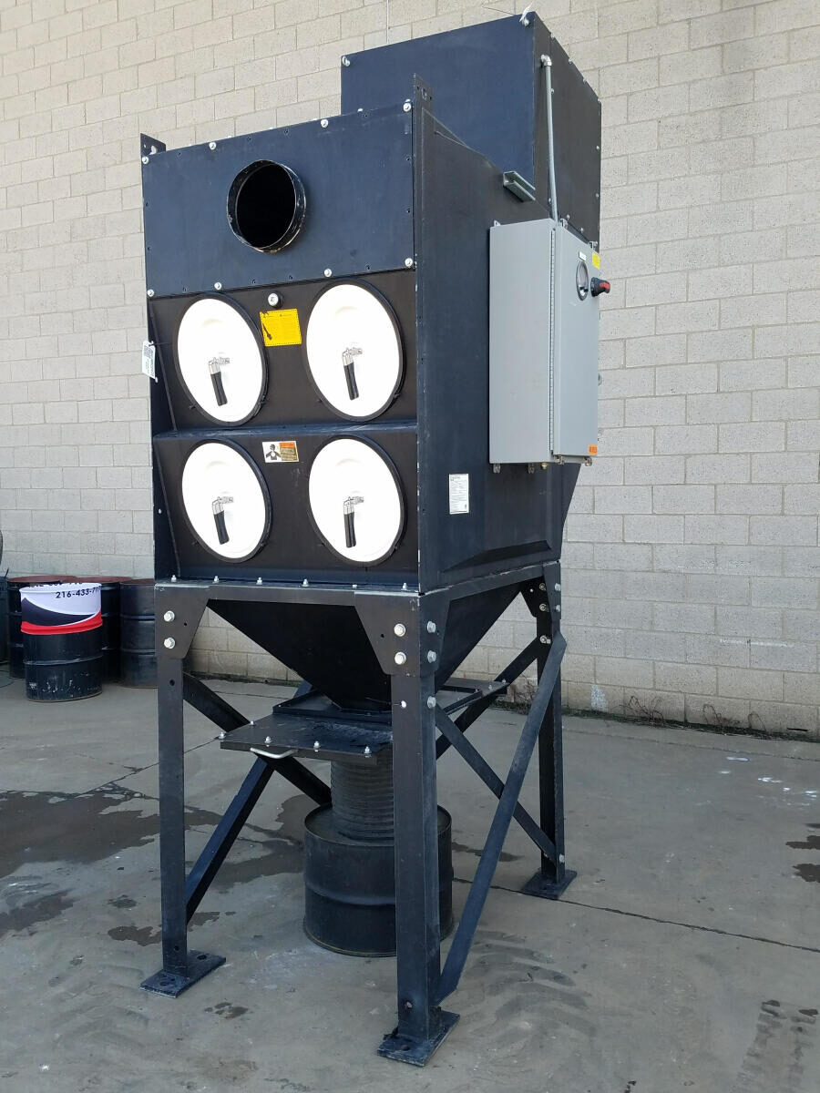 4000 cfm Donaldson #DFO2-8, cartridge dust collector, 1520 sq.ft. - Image 2