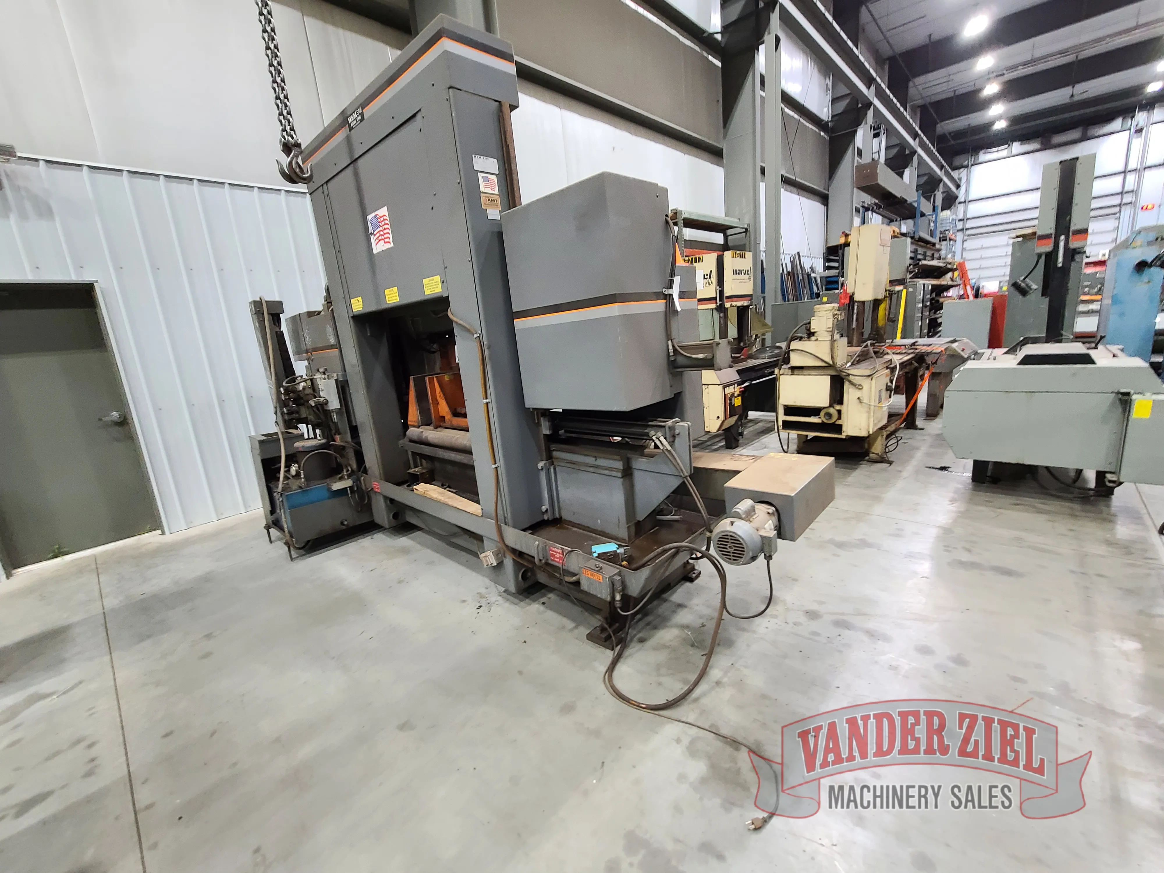 25" x 30" Hem #F160LM-60, dual post column horizontal saw, 26' 9" x 2" blade, #15311J - Image 5
