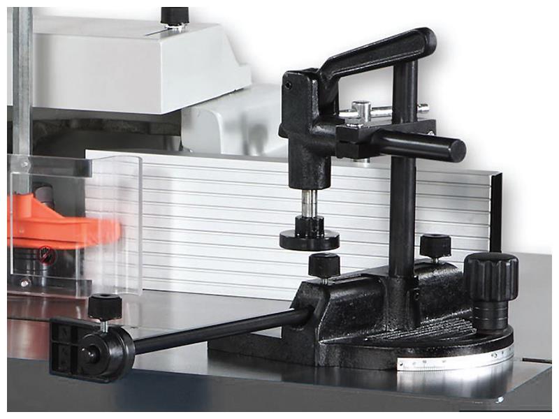 Cantek #SS-512TB, Tilting Spindle Shaper, 1.25" interchangeable spindle, 31.5" x 39.4" table, 7.5 HP, (5) - Image 3