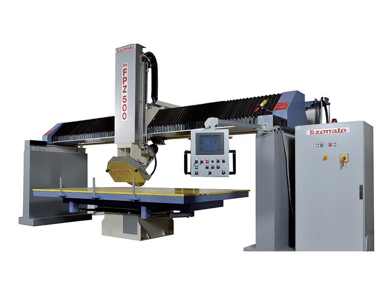 Zonato #FPZ500, CNC Bridge Saw, 3500 x 2000 mm table, 3700 mm X