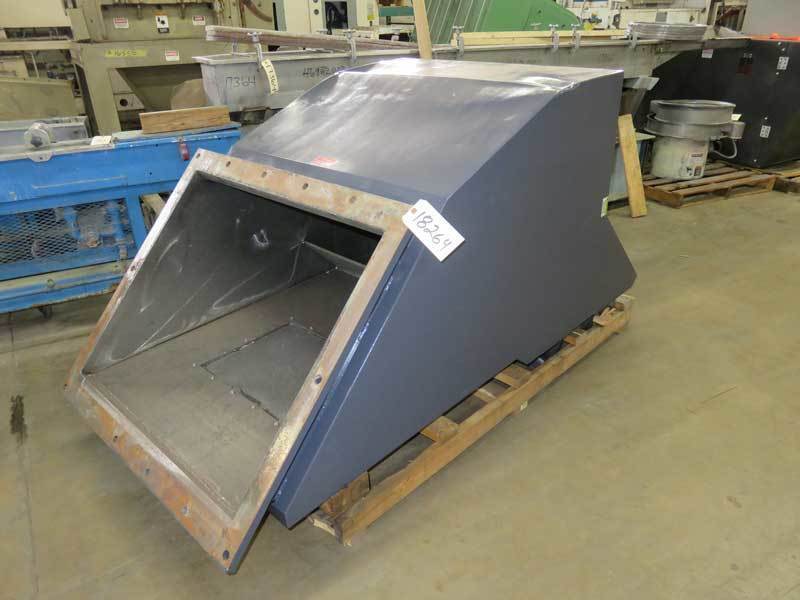 22" x 38" Sem Nemor #G2238, granulator, 100 HP, 5 knife solid rotor, 1 HP hydraulic assist - Image 2