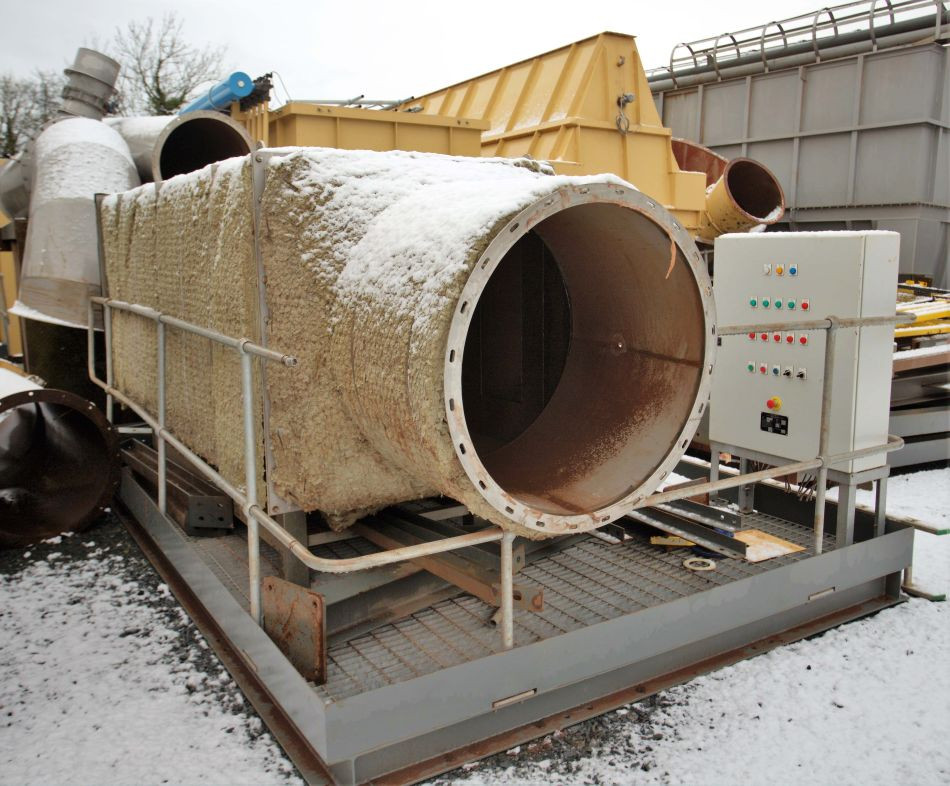 Dry grinding circuit, 300 TPD, consists of sizer, screen, ball mill, classifier & more - Image 8