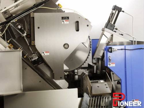 7" Nishijimax #NHC-180/200-Series, high speed ferrous material circular saw - Image 1