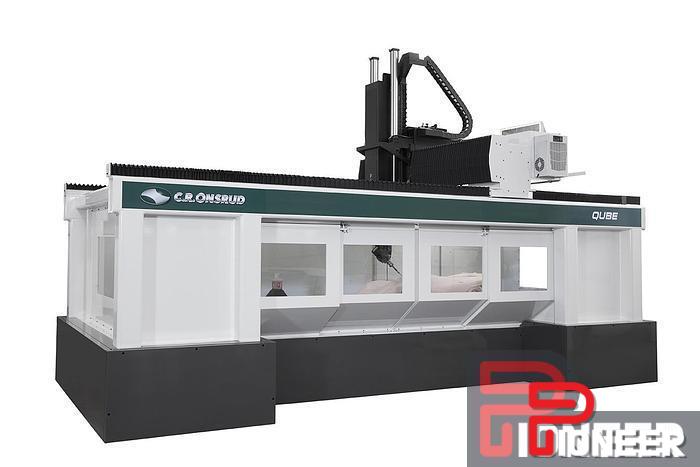 Onsrud #F144Q, CNC machining center, 5-Axis, 60" x 144" table, 160" X, 63" Y, 41" Z, 12 HP, 20000 RPM, 6 side - Image 1