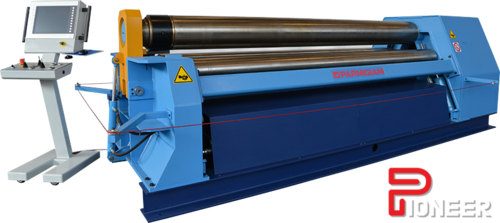 10' x 1.563" Parmigiani #VBH-10/460, 4-roll double pinch plate bending roll, hydraulic, 460 HP, 18.11" roll - Image 2