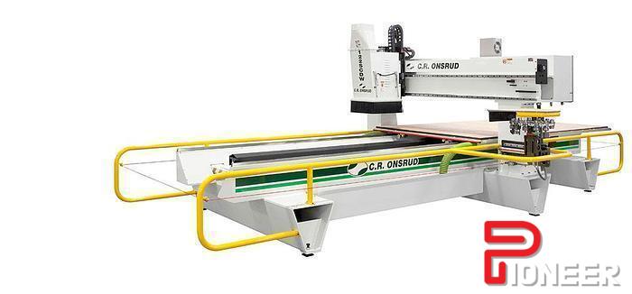 Onsrud #146S, CNC router, 3/4 Axes, 5' x 12' table, 146" X, 72" Y, 11" Z, 3000 ipm, 18 HP, 24000 RPM, 12 side - Image 1
