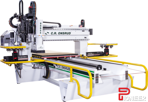 Onsrud #146S, CNC router, 3/4 Axes, 5' x 12' table, 146" X, 72" Y, 11" Z, 3000 ipm, 18 HP, 24000 RPM, 12 side - Image 2