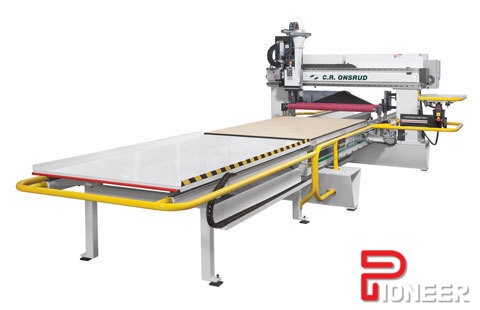 Onsrud #146S, CNC router, 3/4 Axes, 5' x 12' table, 146" X, 72" Y, 11" Z, 3000 ipm, 18 HP, 24000 RPM, 12 side - Image 3