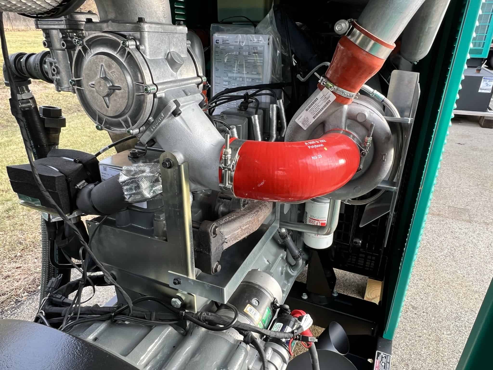 100 KW Cummins #C100N6, Natural gas/propane generator set, 120/208 Volts,new, 2 yr warranty, 2023 - Image 7