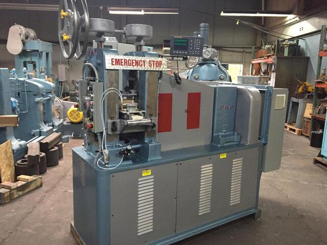 6" x 8" Stanat #TA-315, 2 Hi/4 Hi rolling mill, heavy duty construction - Image 1