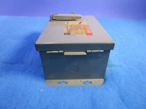 Square D Series B Class 9070 transformer disconnect, 600 VAC, 1 yr warranty, new - Image 6