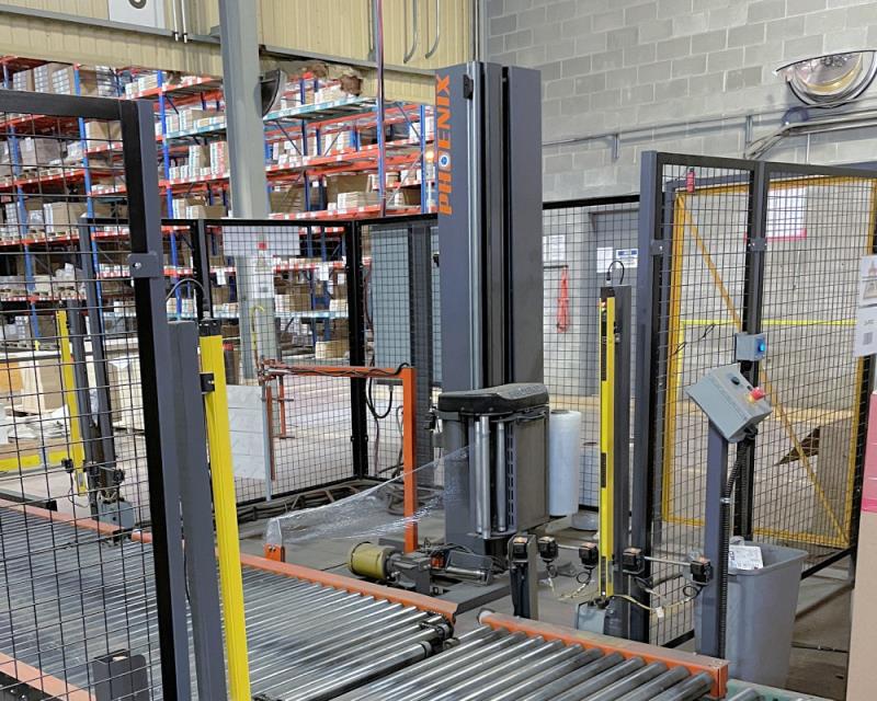 Phoenix #PHP-2100, Auto Stretch Wrapping Machine, 35 loads/hr, 4000 lb. turntable capacity, 50" L x 50" width - Image 3