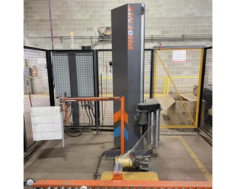 Phoenix #PHP-2100, Auto Stretch Wrapping Machine, 35 loads/hr, 4000 lb. turntable capacity, 50" L x 50" width - Image 4