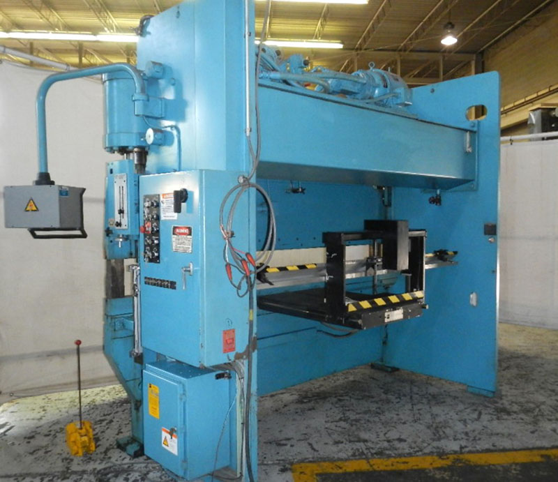 135 Ton, Niagara #HBM-135-8-10, CNC press brake, 10' overall, 102" between housing, 8" stroke, 15" open - Image 4