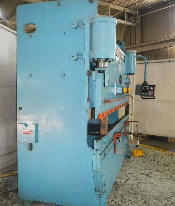135 Ton, Niagara #HBM-135-8-10, CNC press brake, 10' overall, 102" between housing, 8" stroke, 15" open - Image 5