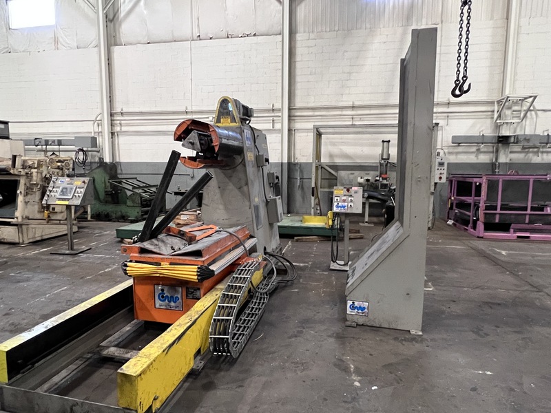 10000 lb. CWP, 24" x .093" servo feed line, 72" OD, 15.5"-20.5" ID, (5) 2.25" diameter roll, 100 FPM, 2013 - Image 3