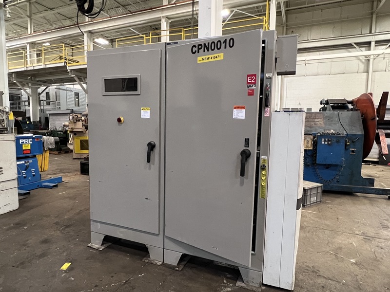 10000 lb. CWP, 24" x .093" servo feed line, 72" OD, 15.5"-20.5" ID, (5) 2.25" diameter roll, 100 FPM, 2013 - Image 6