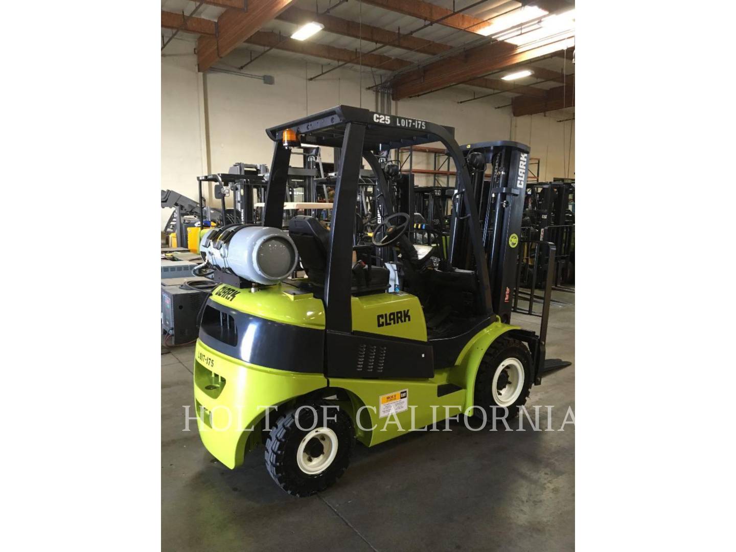 Clark C25L, Forklift, 3246 hours, S/N: P232L00578300, 2017 - Image 3