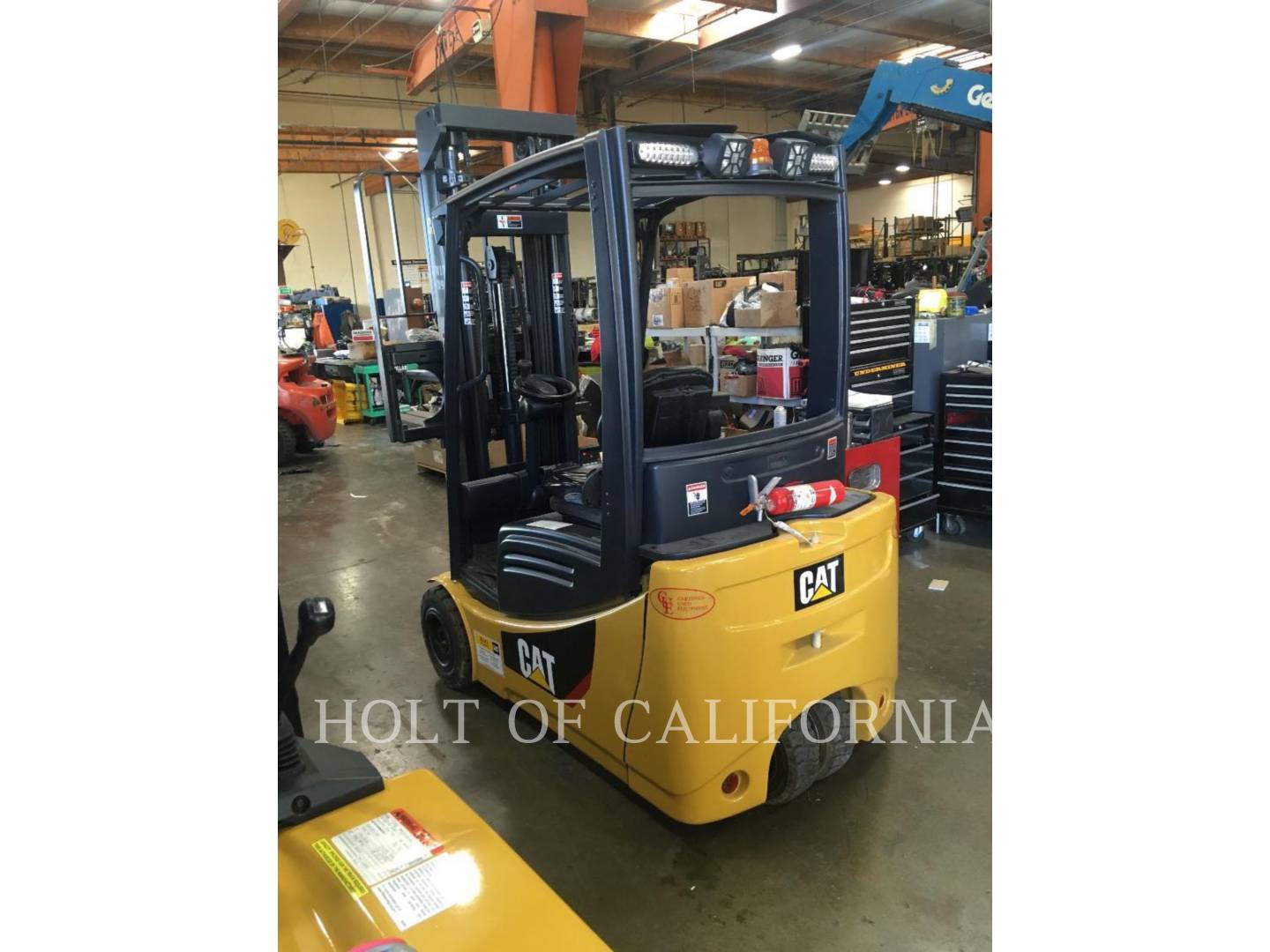 Caterpillar Mitsubishi 2ET4000, Forklift, 2471 hours, S/N: FN524443, 2016 - Image 3