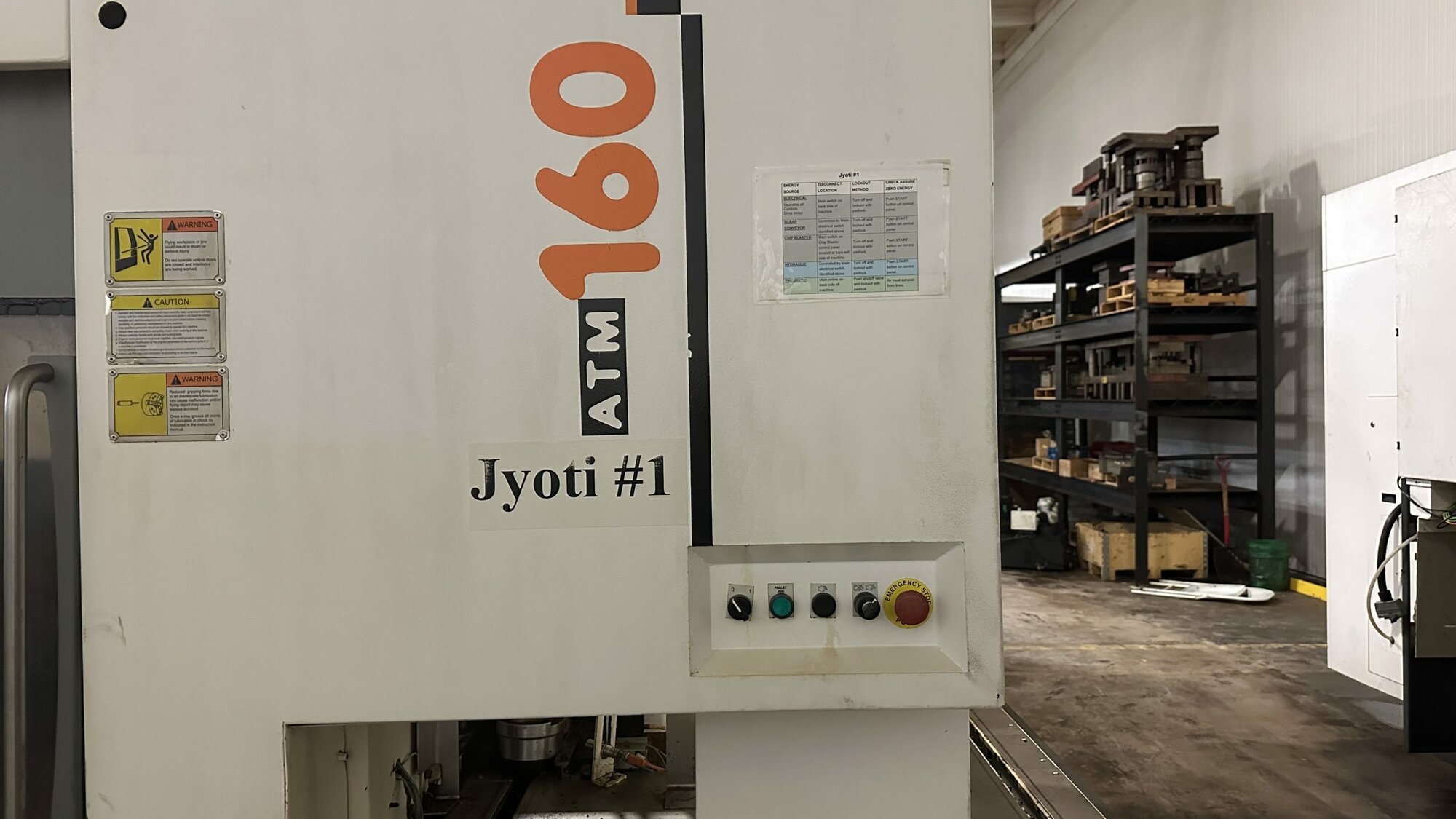 Jyoti #ATM-160, Twin Spindle Pro Shear Machine vertical machining center, 2016 - Image 6