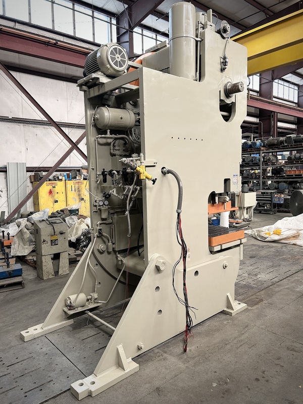 150 Ton, Bliss #C-150, OBI, 6" stroke, 18" Shut Height, 50" x30" bed, 4.5" adj, 70 SPM, air clutch & brake - Image 6