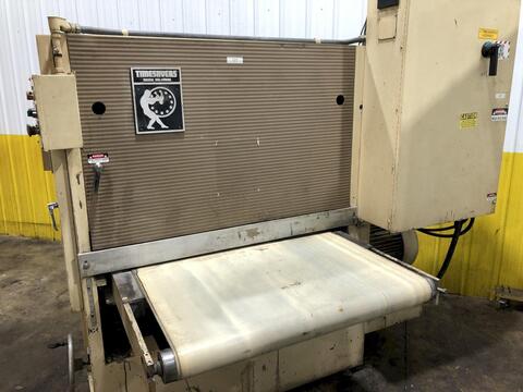 43" x 75" Timesavers #243-1M, belt sander, 40 HP, serial #22086, 1992, #18170 - Image 7