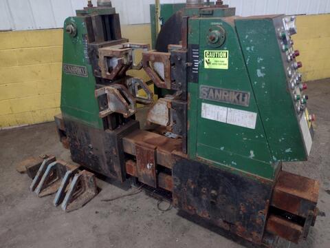 Sanriku #YS-800, heavy duty pipe facing machine, Stock 17948 - Image 1