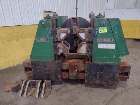 Sanriku #YS-800, heavy duty pipe facing machine, Stock 17948 - Image 5