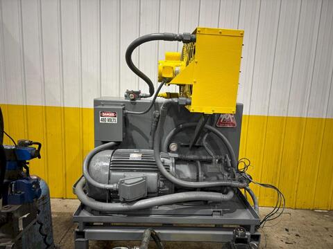 American Servo driven hydraulic flying cutoff shear with AMS Control, Stock 18161 - Image 5
