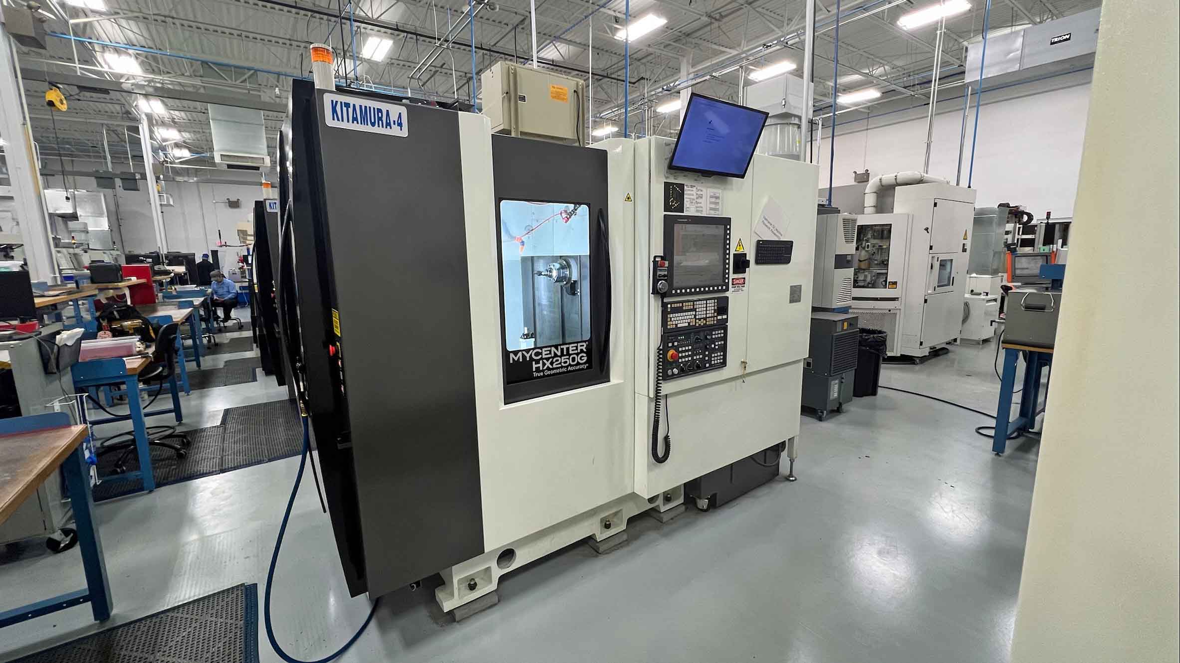 Kitamura #HX250G, CNC horizontal machining center, 40 automatic