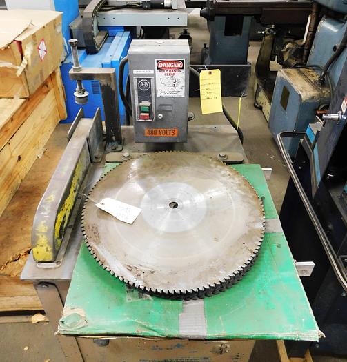 Grutter #1604, upcutting aluminum saw - Image 2