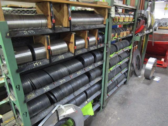 8" x .062" Stanat Design slitting line w/banding line, 2000 lb., mandrel uncoiler, slitting head - Image 3