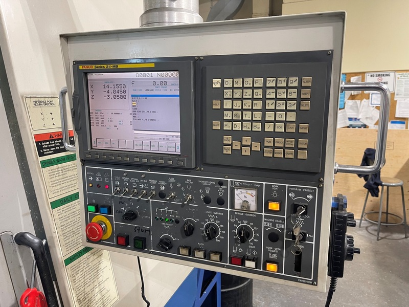Daewoo Doosan #DMV-4020, vertical machining center, 40