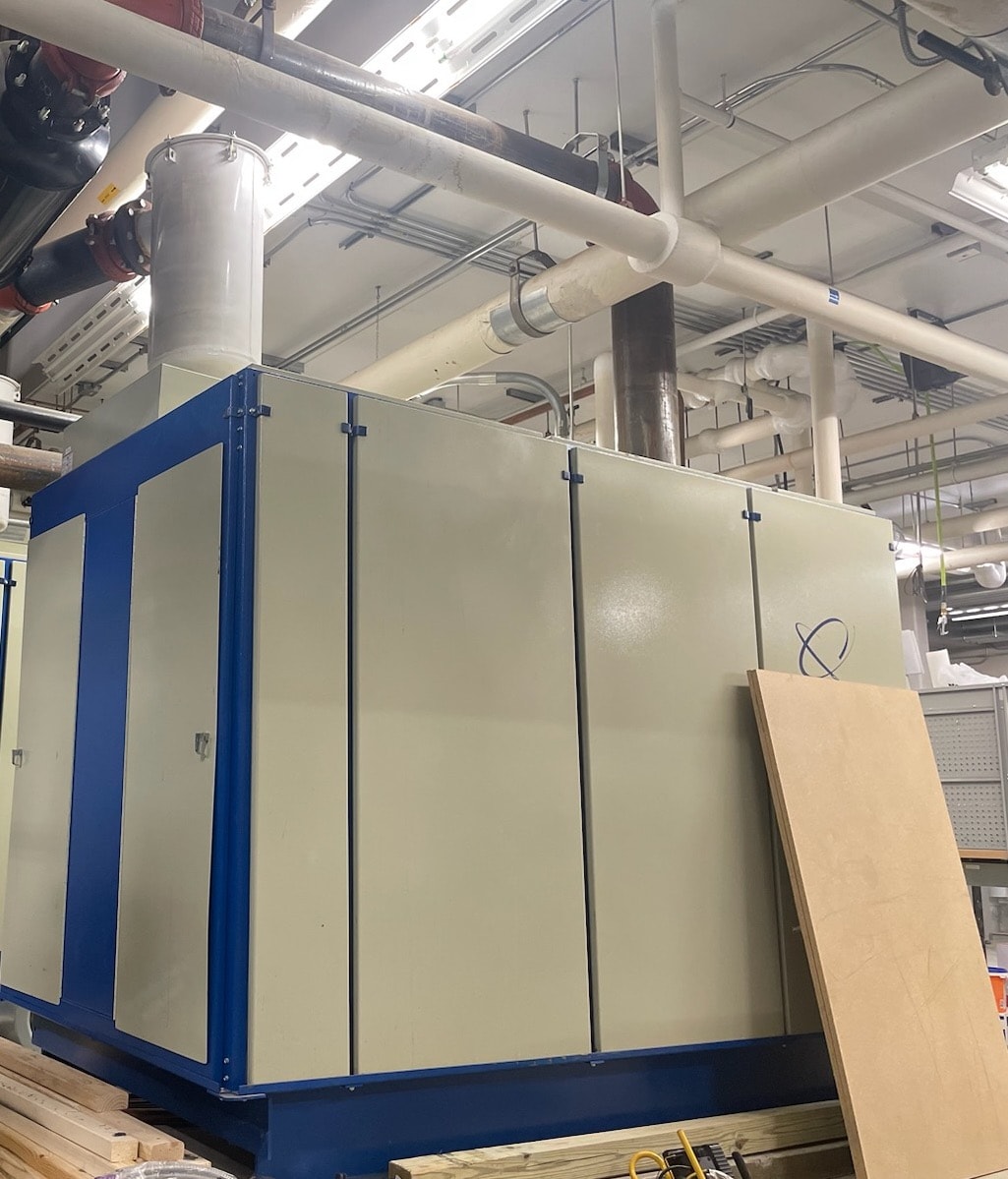 1500 acfm, Quincy #QSVI-100, Rotary Screw Vacuum Pump, 100 HP, 2006 - Image 2