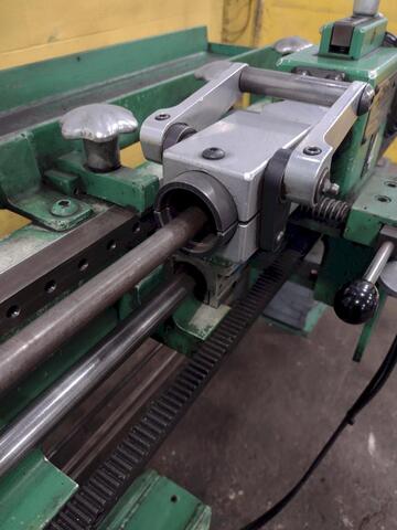 4-1/8" x 48" Carson #CHP-1H, tube end punch forming machine, hydraulic, #17891 - Image 10
