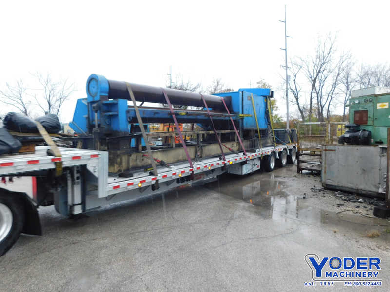 16' x 5/8" Bertsch #1990, plate bending roll, 17-1/4" roll diameter, 50 HP, 3-Axis digital read out, #71224 - Image 3