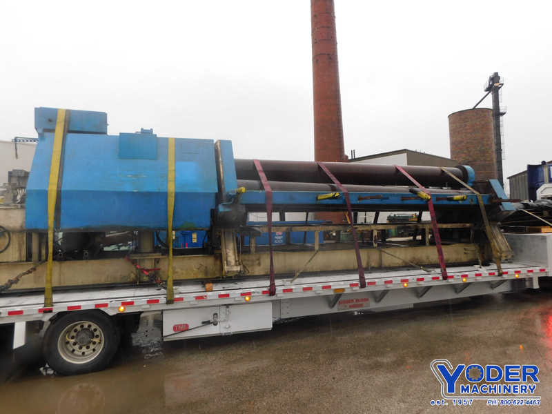 16' x 5/8" Bertsch #1990, plate bending roll, 17-1/4" roll diameter, 50 HP, 3-Axis digital read out, #71224 - Image 8