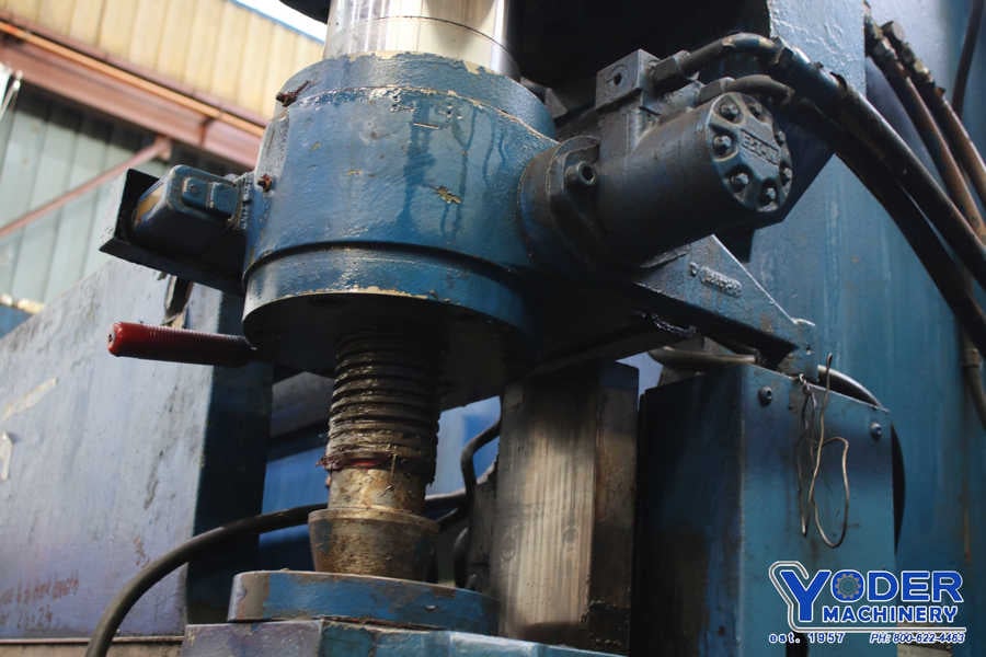 175 Ton, Niagara #HD175-8-10, hydraulic brake, 10' overall, 102" between housing, 5" stroke, 1981 - Image 7