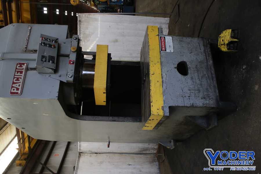 300 Ton, Pacific #300PFII Pressformer-II, hydraulic C-frame press, 12" stroke, #76330 - Image 4