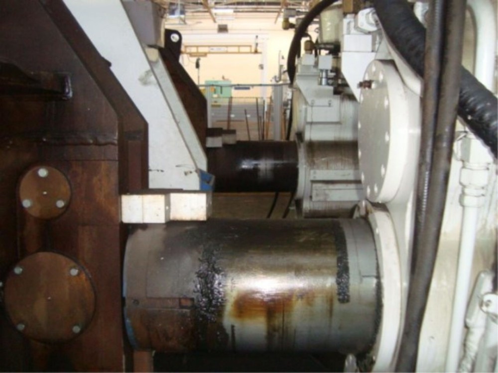 Sheridan #TC-L300/90-R, CNC stretch forming press w/DeMott 3423 CNC controller - Image 8
