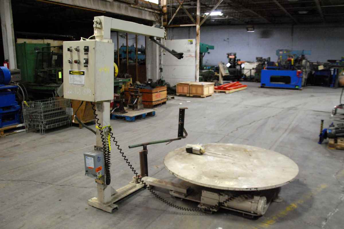 8000 lb. Coilmate #SG-8060, pallet decoiler, 60" outside dimension, variable speed - Image 3