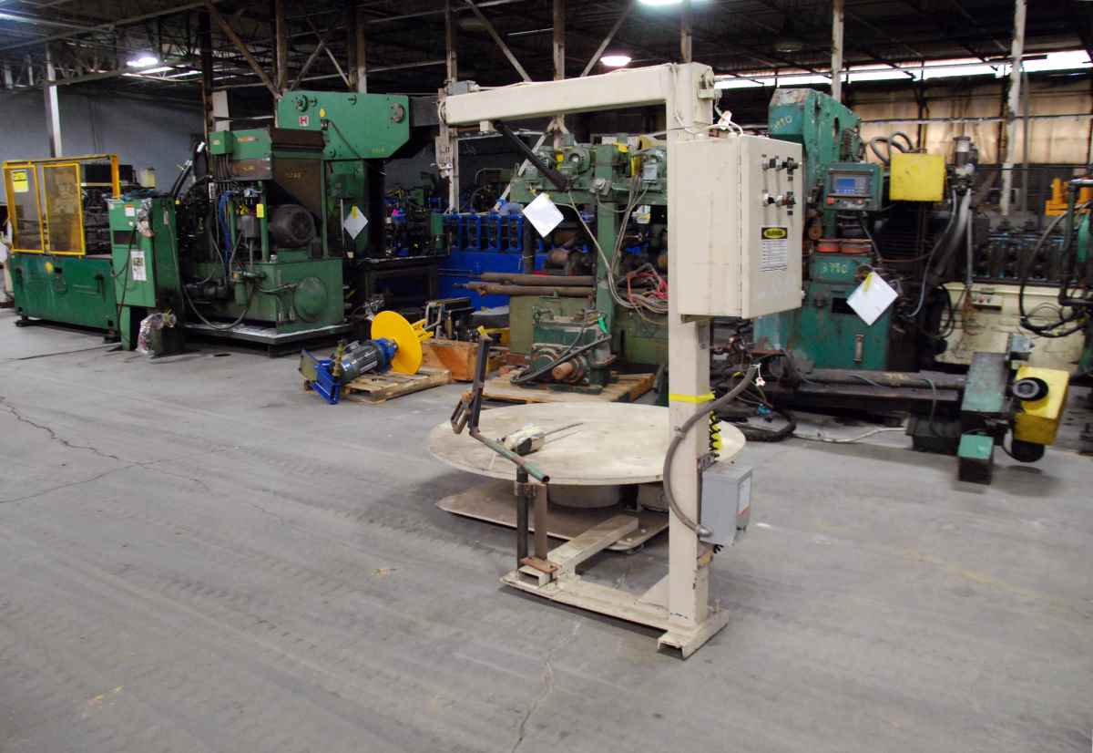 8000 lb. Coilmate #SG-8060, pallet decoiler, 60" outside dimension, variable speed - Image 4