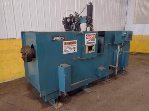 4" Jetline #PLC-76406, automatic pipe & tube welder, 13" chk, 3-jaw, 2.5 HP, 4000 RPM, 2008 - Image 1