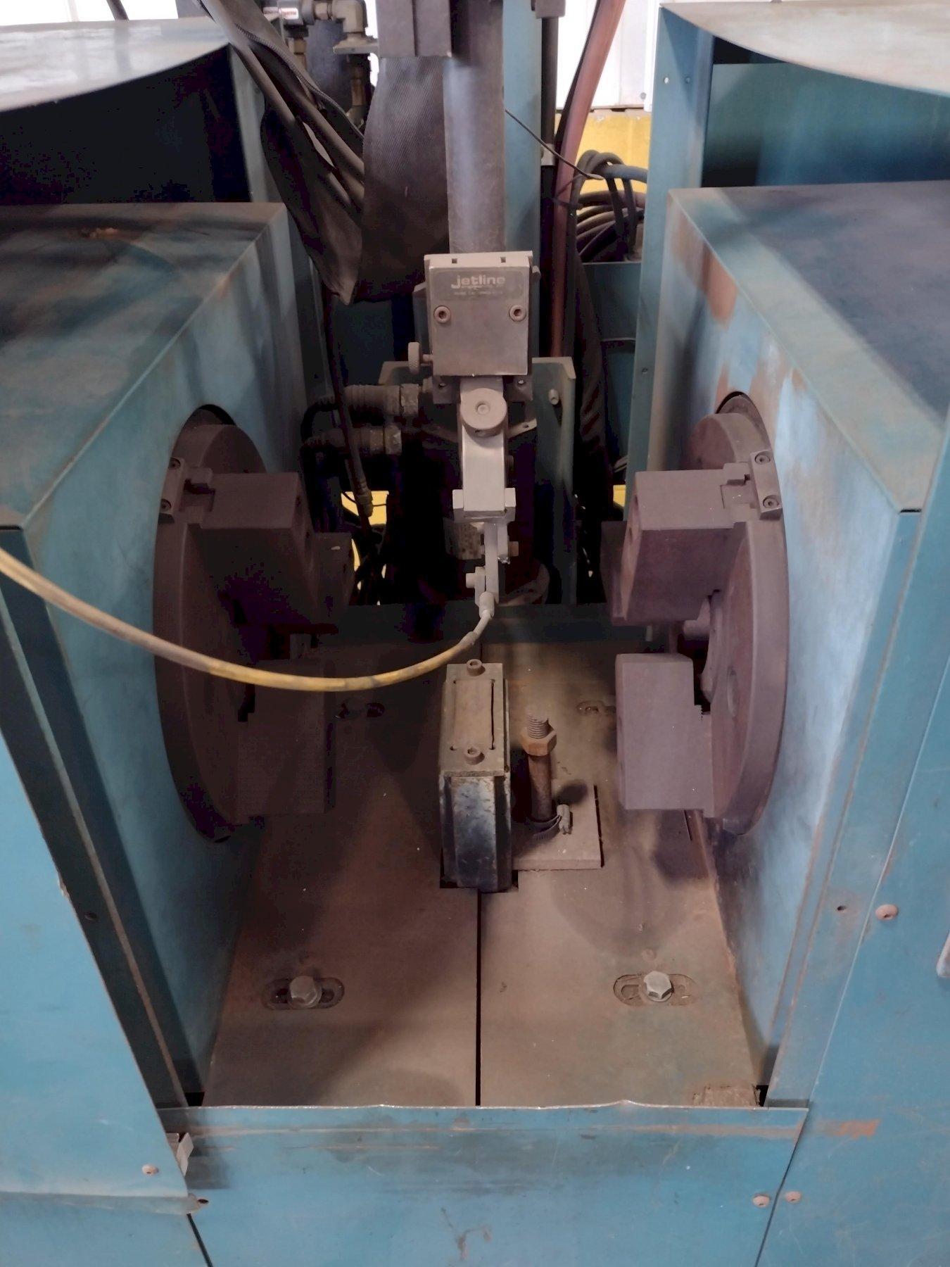 4" Jetline #PLC-76406, automatic pipe & tube welder, 13" chk, 3-jaw, 2.5 HP, 4000 RPM, 2008 - Image 3