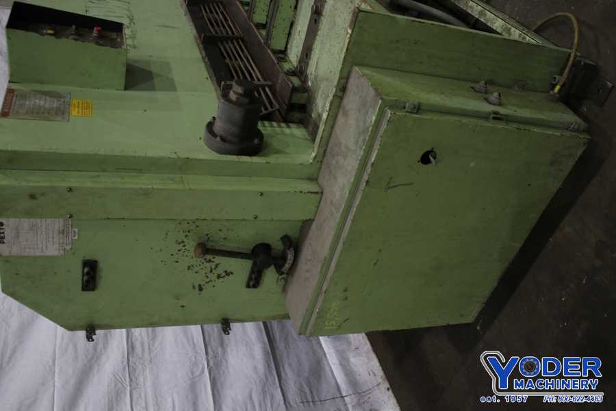 1/4" x 10' Pexto #10UH25, hydraulic shear, 36" front operated power back gauge, 20 HP, single & continuous - Image 3