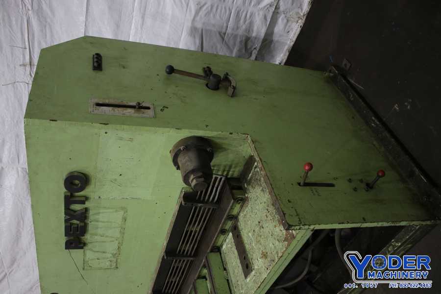 1/4" x 10' Pexto #10UH25, hydraulic shear, 36" front operated power back gauge, 20 HP, single & continuous - Image 8