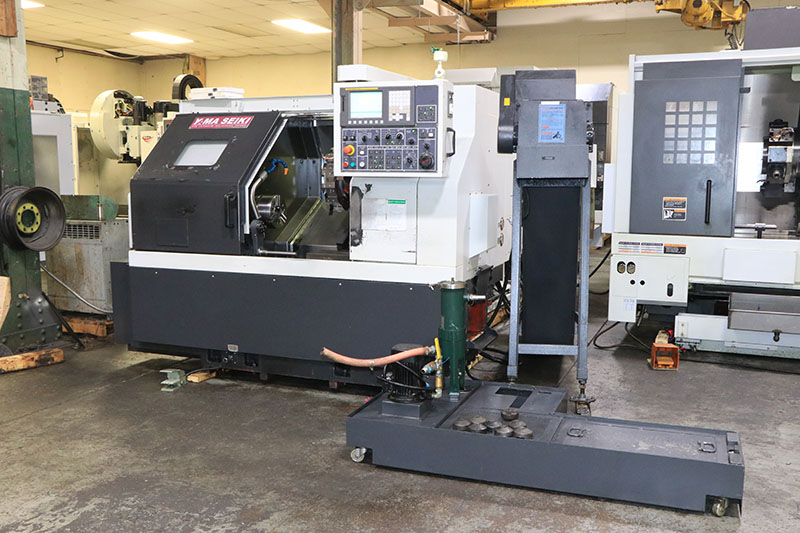 Yama Seiki #GA-2000, CNC lathe, 22.8" swing, 8" chuck, 3-jaw, 2" bar, 13.78" diameter, 23.6" length, A2-6 - Image 4